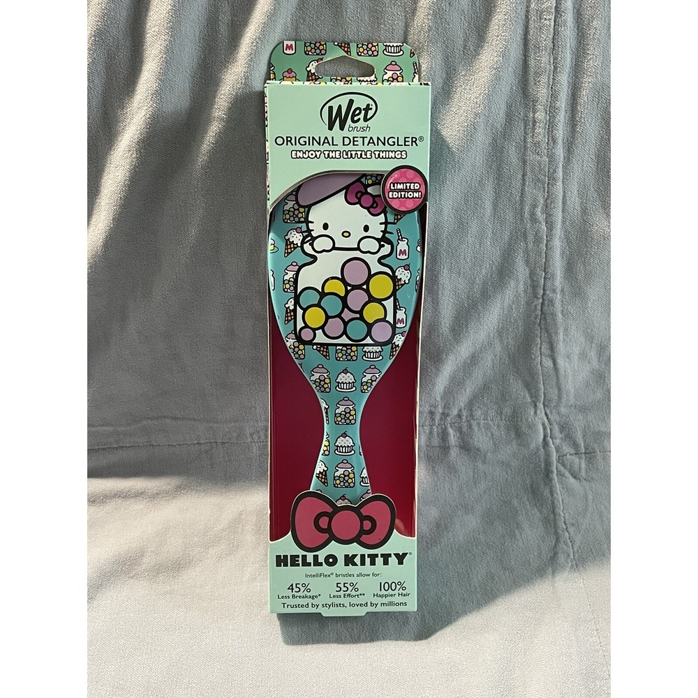 NEW Wet‎ Brush Original Detangler Hair Brush Limited Edition Hello Kitty Candy